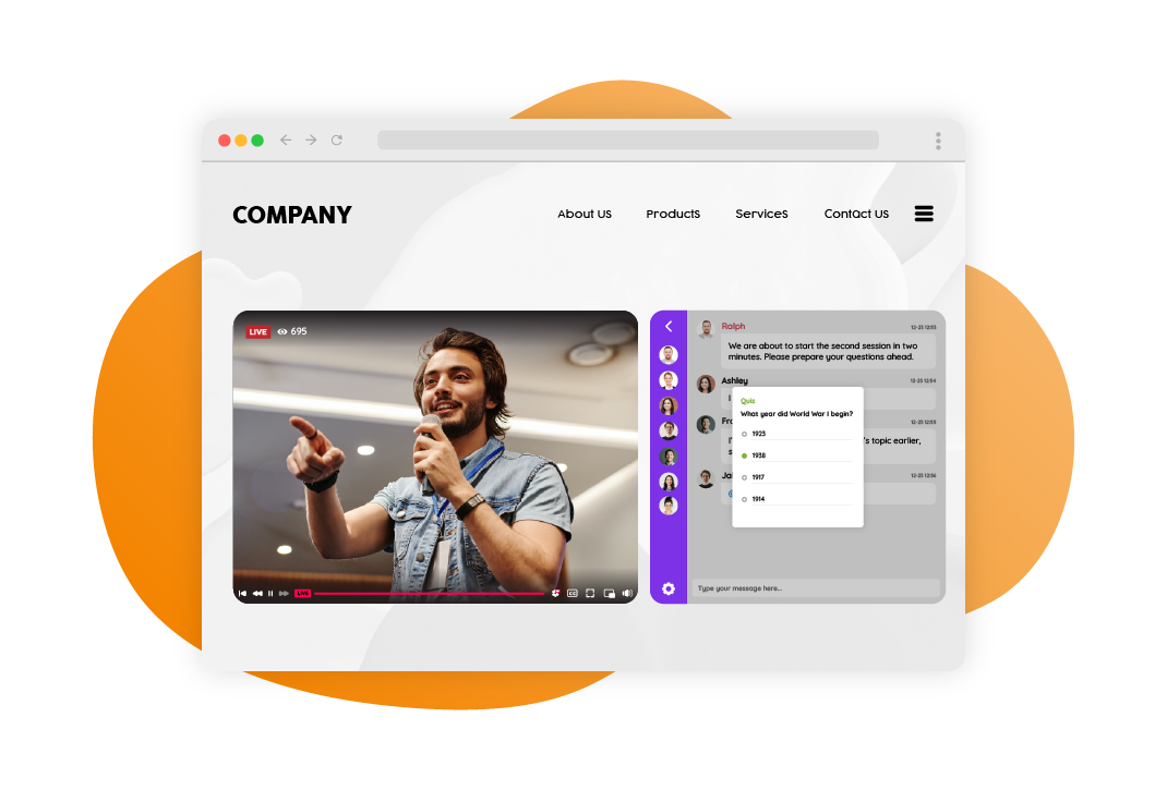 RumbleTalk for Live Quiz