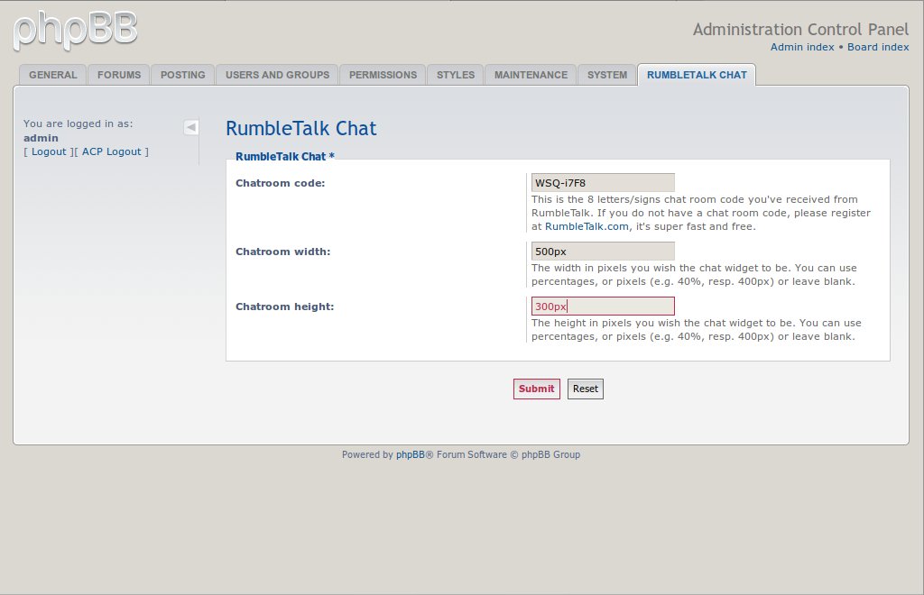 Chat phpbb phpBB Chat