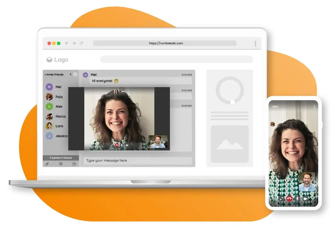 Video chat calls feature